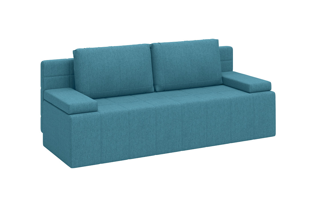 Ричмонд М / Диван - кровать 3-х мест Рогожка флис бирюза